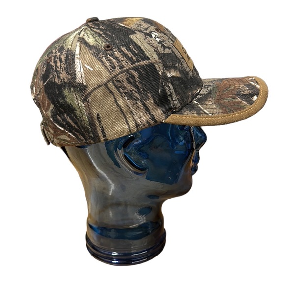 NWOT Dri-Duck Case Tractor Agriculture Farm Camo Adjustable Strapback Hat Cap - Picture 9 of 13
